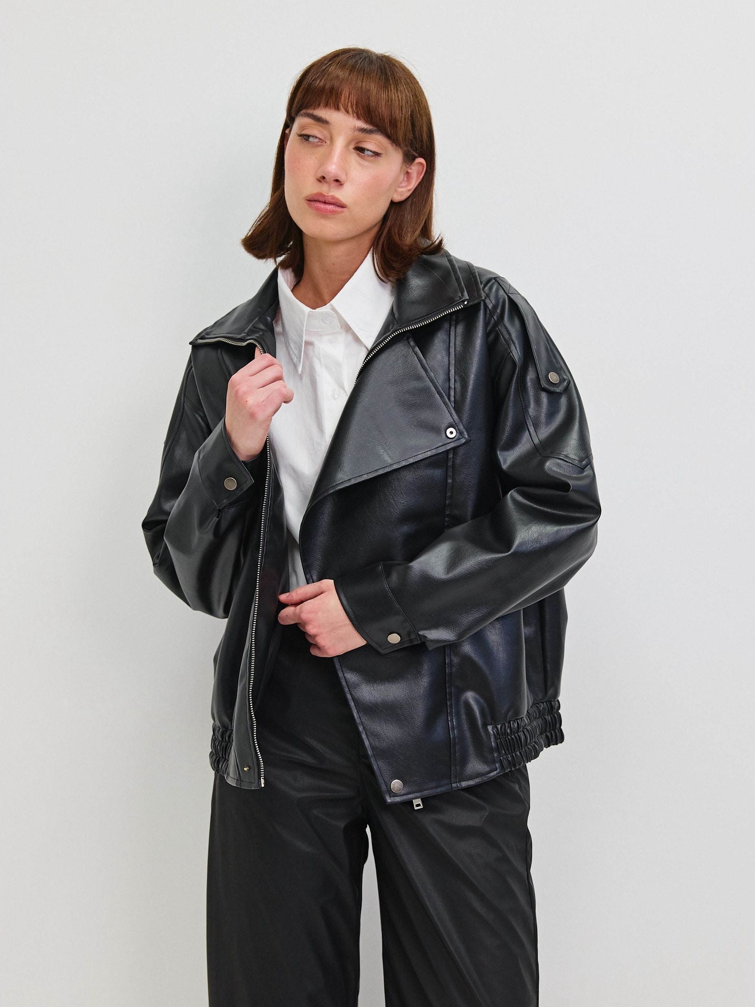 ג'קט דמוי עור דמיאן