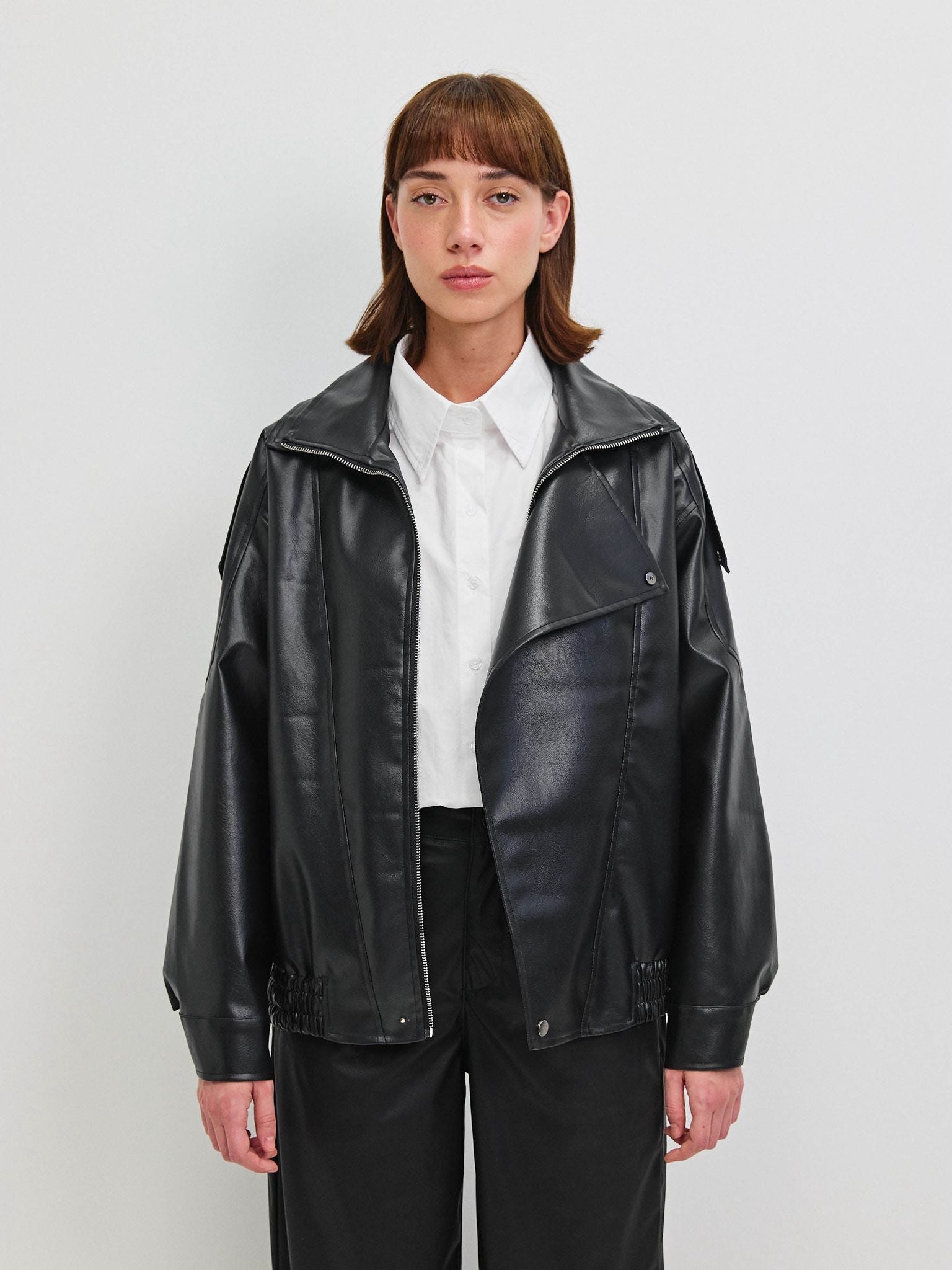 ג'קט דמוי עור דמיאן