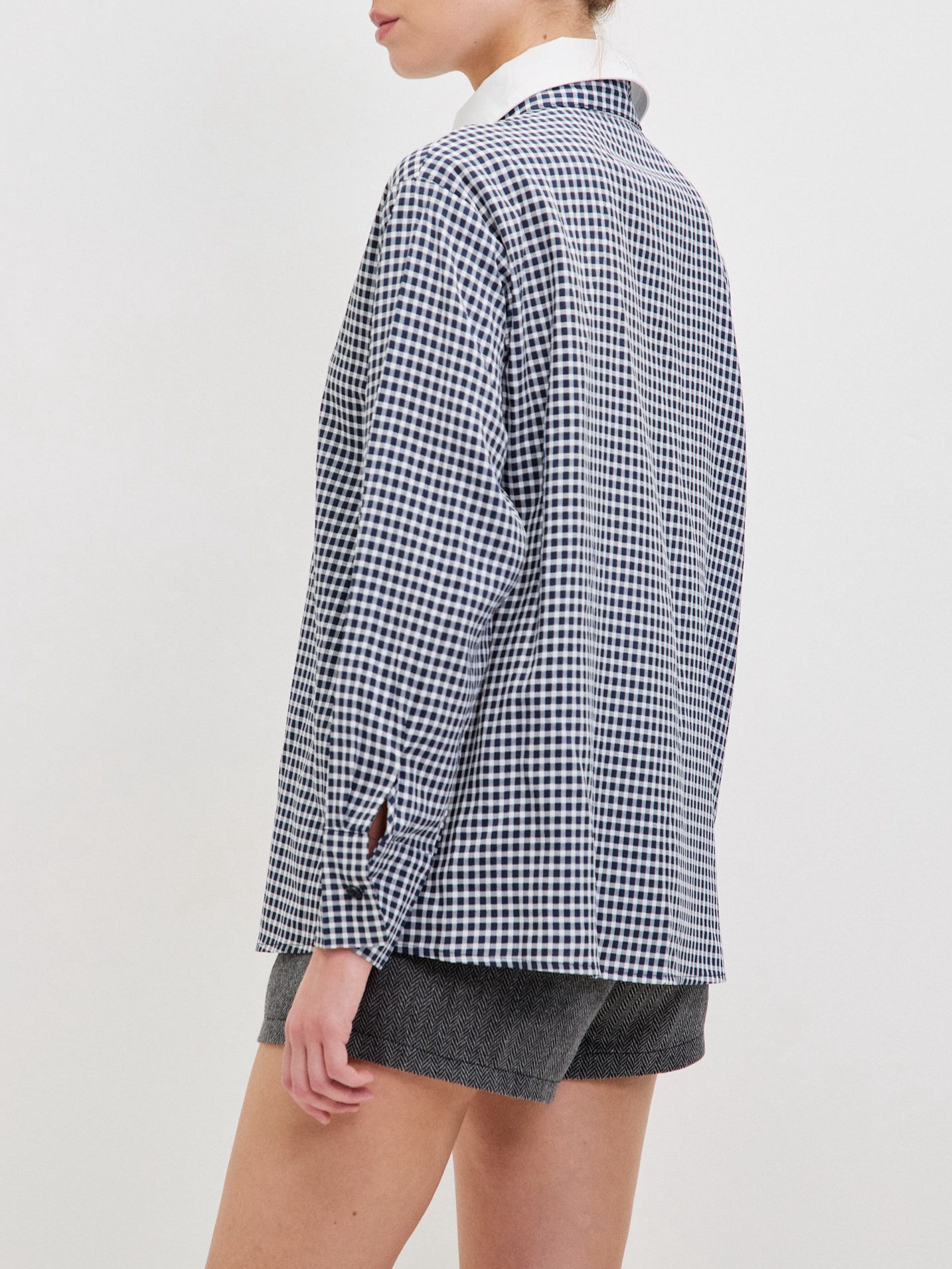 מכופתרת מארי משבצות + עניבה