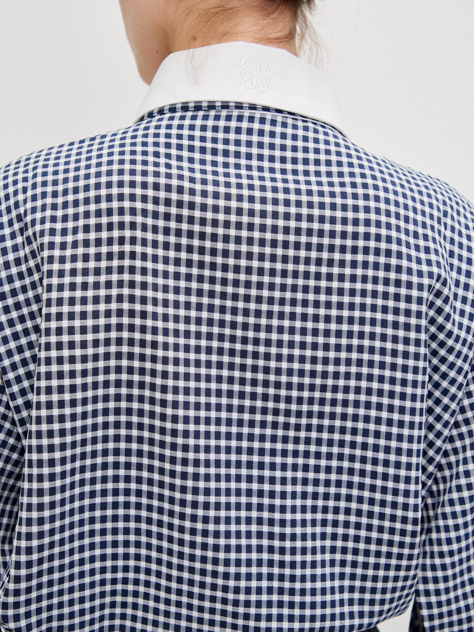 מכופתרת מארי משבצות + עניבה